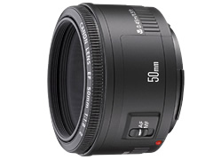 Canon単焦点レンズf1.8