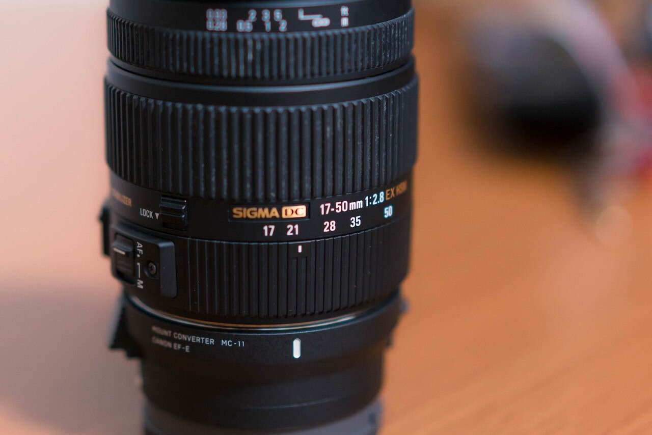 SIGMA 17-50mm F2.8 EX DC OS HSM キヤノンマウント-