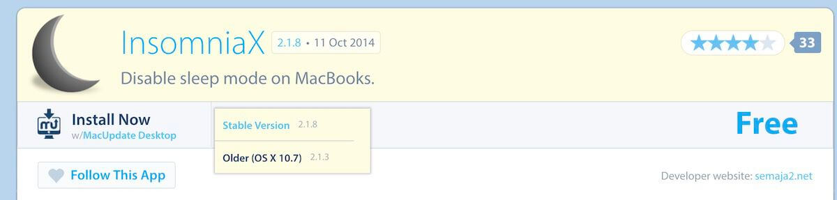 insomniax 2.1.8 mac download