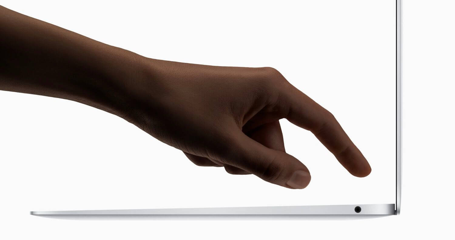 2018年MacBook AirはTouch ID搭載
